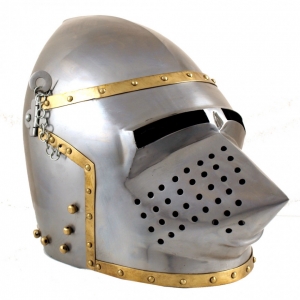 Manufacturers Exporters and Wholesale Suppliers of Pigface Bascinet helmet Dehradun Uttarakhand