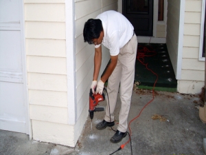 Post Construction Termite Control Services in Bangalore Karnataka India