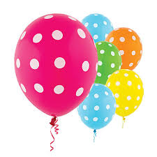 Polka dots Ballons Manufacturer Supplier Wholesale Exporter Importer Buyer Trader Retailer in Mumbai Maharashtra India