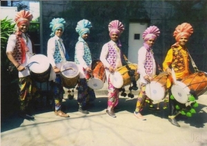 Punjabi Dhol Players