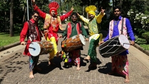 Punjabi Giddha Dancer