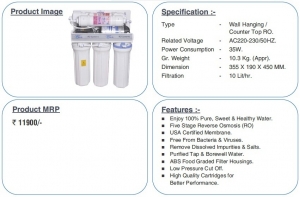 RO Water Purifiers Manufacturer Supplier Wholesale Exporter Importer Buyer Trader Retailer in Pune Maharashtra India