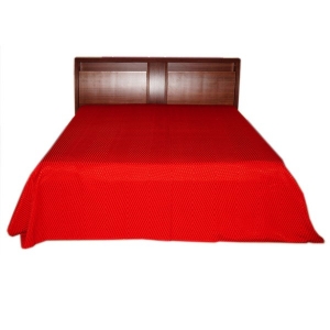 Red Single Bedspread