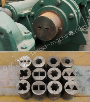 Rods forming machine