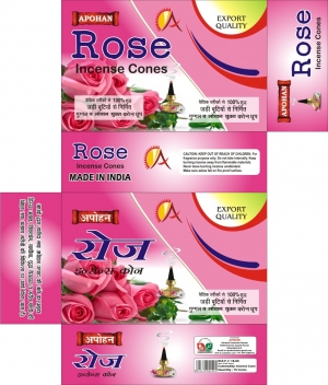 Rose Incense Cones