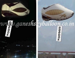 Shoes Shape Sky Balloons Services in Sultan Puri Delhi India