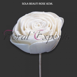 Manufacturers Exporters and Wholesale Suppliers of SOLA BEAUTI ROSE 6CM Kolkata West Bengal