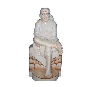 Manufacturers Exporters and Wholesale Suppliers of Sai Baba Marble Moorti Statue Faridabad Haryana