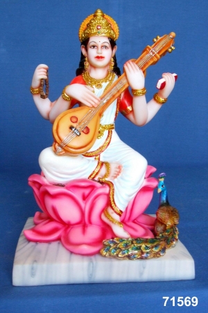 Manufacturers Exporters and Wholesale Suppliers of Saraswati Idol Thane Maharashtra