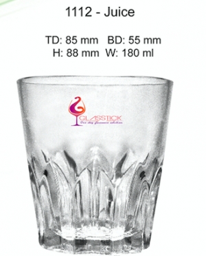 JUICE GLASS - 1112 Manufacturer Supplier Wholesale Exporter Importer Buyer Trader Retailer in   India