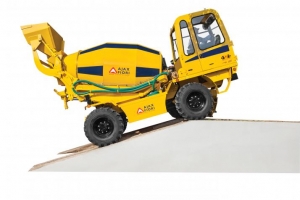 Self Loading Concrete Mixers On Hire-Ajax Fiori Services in Shahdol  Madhya Pradesh India