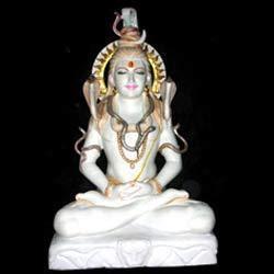 Shiva White Marble Statues