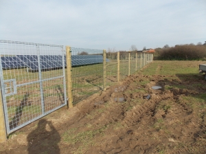 Solar Security Fencing