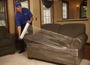 Stretch Wrapping Furniture