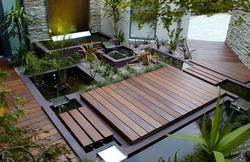 Stylish Wooden Deck