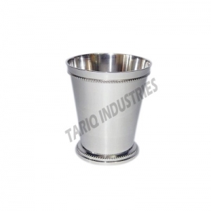 Manufacturers Exporters and Wholesale Suppliers of BRASS JULEP CUP 06 OZ SMOOTH NICKEL PLATED Moradabad Uttar Pradesh