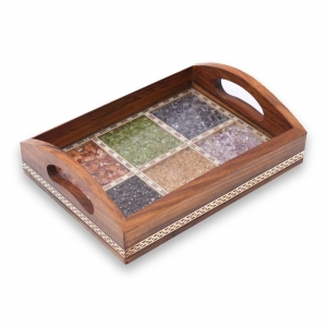 Manufacturers Exporters and Wholesale Suppliers of Teakwood Tray Indore Madhya Pradesh