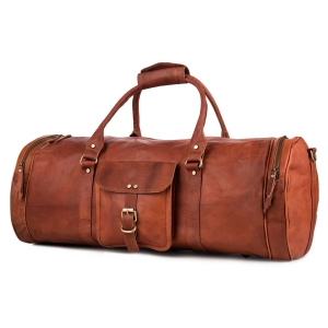 Vintage Leather Duffle Bag Manufacturer Supplier Wholesale Exporter Importer Buyer Trader Retailer in Ajmer, Rajasthan India