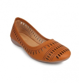 Manufacturers Exporters and Wholesale Suppliers of Thari Choice Woman Faux Leather Belly Shoe Jaipur Rajasthan