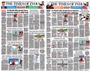 Times Of India Newspaper Advertising