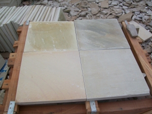 Manufacturers Exporters and Wholesale Suppliers of Tint Mint Sandstone tile Jaipur Rajasthan