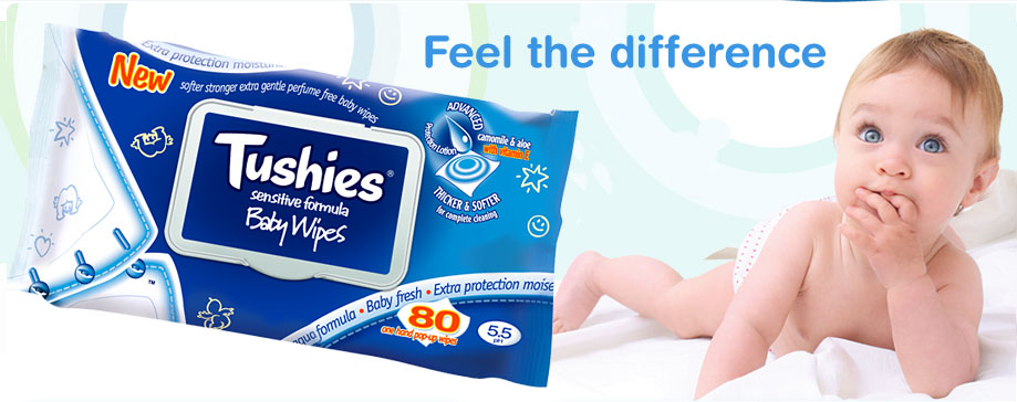 Tushies Baby Wipes Manufacturer Supplier Wholesale Exporter Importer Buyer Trader Retailer in Bradford  United Kingdom