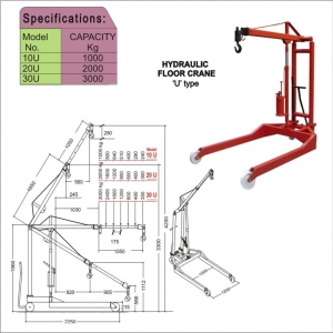 U Type Crane Manufacturer Supplier Wholesale Exporter Importer Buyer Trader Retailer in Greater Noida Uttar Pradesh India