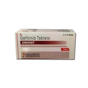 Unigef Samarth Gefitinib Tablets Manufacturer Supplier Wholesale Exporter Importer Buyer Trader Retailer in New Delhi Delhi India