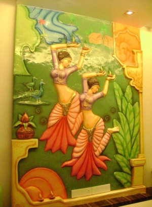 WALL MURAL DANCING GIRL Manufacturer Supplier Wholesale Exporter Importer Buyer Trader Retailer in Thane Maharashtra India