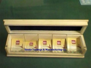 Manufacturers Exporters and Wholesale Suppliers of wooden cha box Navi Mumbai Maharashtra