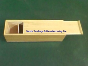 Manufacturers Exporters and Wholesale Suppliers of 3 Compartment slide wood box Navi Mumbai Maharashtra