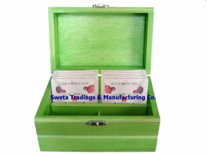 Wooden Tea Boxes Manufacturer Supplier Wholesale Exporter Importer Buyer Trader Retailer in Navi Mumbai Maharashtra India