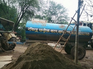 Water Tanker Supplier Construction Services in Faridabad Haryana India