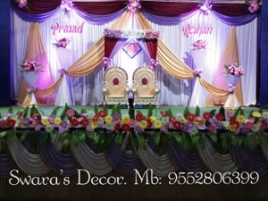 Service Provider of Wedding decorations with artificial and fresh flowers Mapusa Goa 