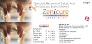 Manufacturers Exporters and Wholesale Suppliers of ZENICURE OINTMENT AMBALA CITY Haryana