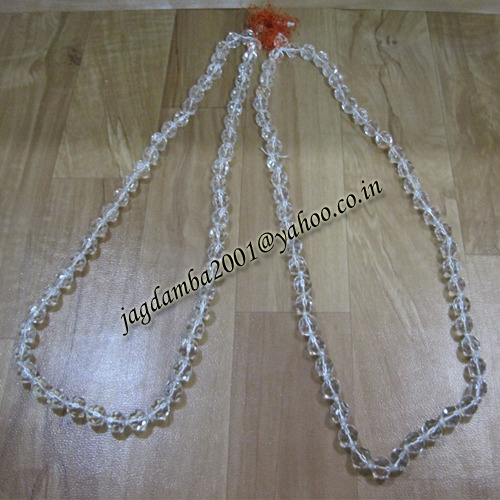 Manufacturers Exporters and Wholesale Suppliers of Pure Crystal Japa Mala 108 Beads Agra Uttar Pradesh