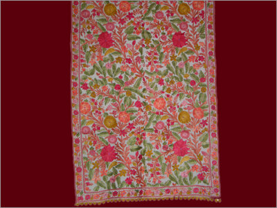Manufacturers Exporters and Wholesale Suppliers of Woollen Ari Allover Stoles Srinagar 