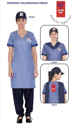 Manufacturers Exporters and Wholesale Suppliers of HPCL Saleswomen Dress Nagpur Maharashtra
