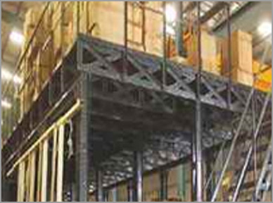 Slotted Angle Mezzanine Floors Manufacturer Supplier Wholesale Exporter Importer Buyer Trader Retailer in Delhi Delhi India