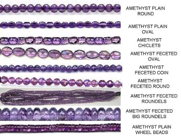 Amethyst Bead Manufacturer Supplier Wholesale Exporter Importer Buyer Trader Retailer in Jaipur Rajasthan India