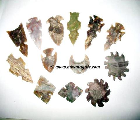 Manufacturers Exporters and Wholesale Suppliers of Agate Arrowhead Gemstone Khambhat Gujarat