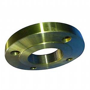 Manufacturers Exporters and Wholesale Suppliers of ASTM A182 NPT Thread Flange, Golden Coated, RF Xiamen Fujian