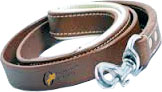 Bridle leather dog lead with hand loop padded Manufacturer Supplier Wholesale Exporter Importer Buyer Trader Retailer in Kanpur Uttar Pradesh India