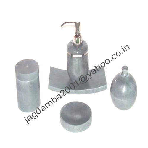 Manufacturers Exporters and Wholesale Suppliers of Soapstone Bath Set Agra Uttar Pradesh