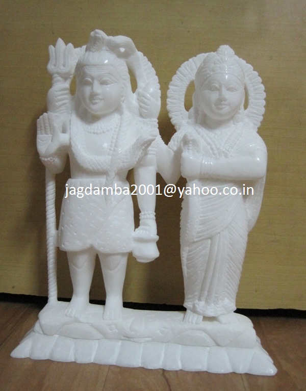 Manufacturers Exporters and Wholesale Suppliers of Shiv Parvati ji statue Agra Uttar Pradesh