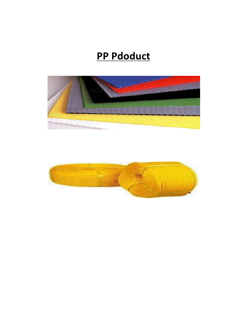 Manufacturers Exporters and Wholesale Suppliers of PP Product Bangalore Karnataka