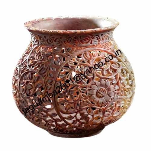 Manufacturers Exporters and Wholesale Suppliers of Artistic Carved Stone Vase Agra Uttar Pradesh