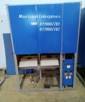Paper Dona Plate Making Machine Double Die