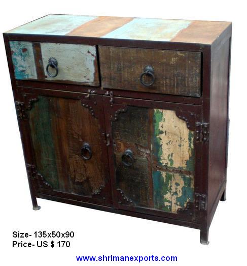 Manufacturers Exporters and Wholesale Suppliers of Antique Reclaim Sideboard Jodhpur Rajasthan