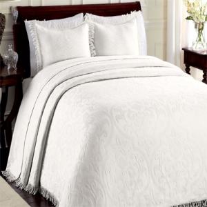 Bed Linen � white bed linen made of Cotton fabric Manufacturer Supplier Wholesale Exporter Importer Buyer Trader Retailer in erode Tamil Nadu India